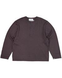 Extreme Cashmere - Nº 407 Long-Sleeve Henley Top - Lyst