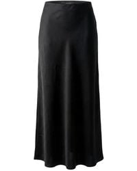 Toccin - Heidi Bias Slip Long Skirt - Lyst
