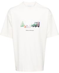 Drole de Monsieur - Le T-Shirt Montagne T-Shirt - Lyst