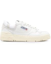 Autry - Clc Panelled Leather Sneakers - Lyst