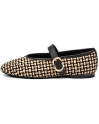 Frau - Two-Tone Ballet Flats - Lyst