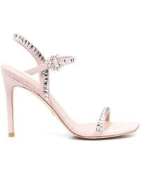 Stuart Weitzman - Sandalias Gemcut con tacón de 100 mm - Lyst