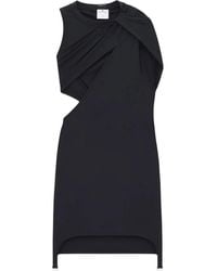 Courreges - Cut-Out Gathered Mini Dress - Lyst