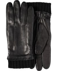 Prada - Leather Gloves - Lyst