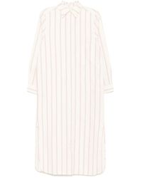 TOTEME - Vestido estilo túnica a rayas - Lyst