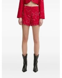 Never Fully Dressed - Straight Shorts Met Stras - Lyst