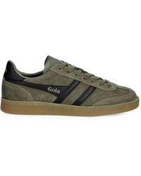 Gola - Viper Logo-Print Suede Sneakers - Lyst