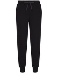 Dolce & Gabbana - Drawstring-waist Cotton-blend Track Pants - Lyst