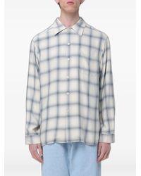 Our Legacy - Every Check-Print Long-Sleeve Shirt - Lyst