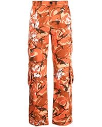 Martine Rose - Camouflage-print Cargo Pants - Lyst