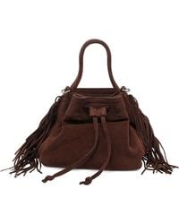 Vic Matié - Sense Fringe-Detail Shoulder Bag - Lyst