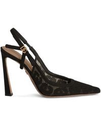 Dolce & Gabbana - レオパードレース スリングバック パンプス 105mm - Lyst