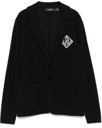 Ralph Lauren - Blazer Met Geborduurd Logo - Lyst
