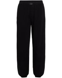 Karl Lagerfeld - Logo Patch Cuffed Jogging Trousers - Lyst