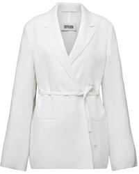 DRYKORN - Wincham Belted Wrap Blazer - Lyst
