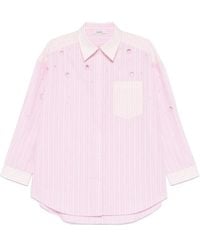 Sandro - Striped Shirt - Lyst