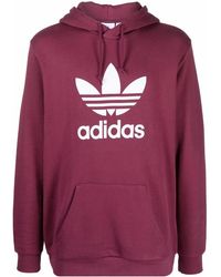 adidas - Adicolor Classics Trefoil Hoodie - Lyst