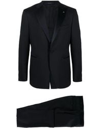 Tagliatore - Single-Breasted Wool Dinner Suit - Lyst
