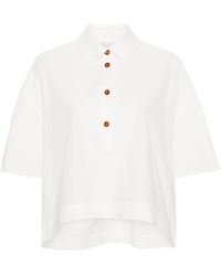 Alysi - Classic-collar Cotton Shirt - Lyst