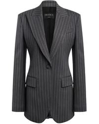 Dondup - Blazer À Rayures - Lyst