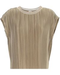 JOSEPH - Cedre Pleated Top - Lyst