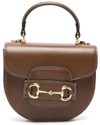 Gucci - Mini 1955 Horsebit Tote Bag - Lyst