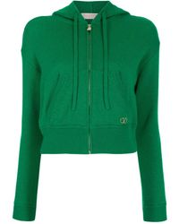 Valentino Garavani - Sudadera Con Placa Del Logo - Lyst