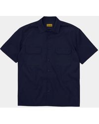 Fortela - Chemise En Serge À Manches Courtes Hap - Lyst
