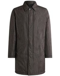 Etro - Padded Raincoat With Arnica Motif - Lyst