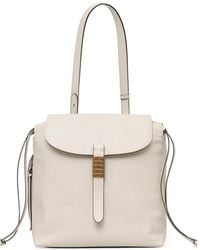 Pinko - Medium Saddle Buckle-Detail Backpack - Lyst