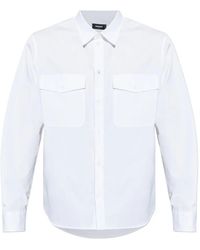 DSquared² - Geknöpftes Hemd Mit Klappentaschen - Lyst