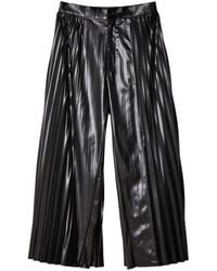 Junya Watanabe - Pleated Cropped Trousers - Lyst