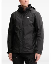 Helly Hansen - Logo-Detail Hooded Jacket - Lyst