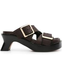 Loewe - Mules con tacón de 70 mm - Lyst