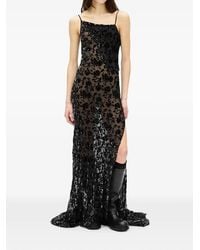 Ann Demeulemeester - Aaricia Floral-Devoré Maxi Dress - Lyst