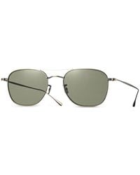 Eyevan 7285 - 1014 Double-Bridge Rectangle-Frame Sunglasses - Lyst