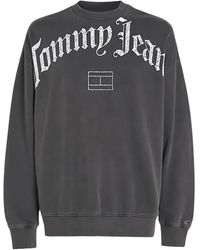 Tommy Hilfiger - Sweatshirt mit Logo-Print - Lyst