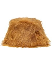 Ruslan Baginskiy - Faux-Fur Bucket Hat - Lyst