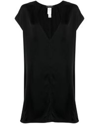 Fabiana Filippi - Plunging V-Neck Shift Minidress - Lyst