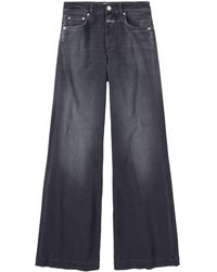 Closed - Jeans a gamba ampia - Lyst