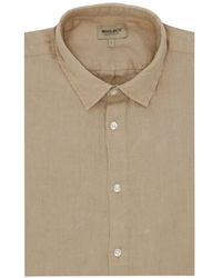 Woolrich - Gemêleerd Button-Down Overhemd - Lyst