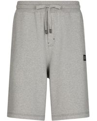 Dolce & Gabbana - Pantalones cortos de deporte con cordones - Lyst