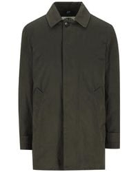 Camplin - Button-Fastening Single-Breasted Coat - Lyst