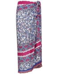 Maliparmi - Sunset Paisley-Print Skirt - Lyst