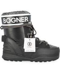 Bogner - Logo-Print Lace-Up Snow Boots - Lyst
