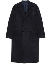 Kiton - Double-Breasted Cashmere Coat - Lyst