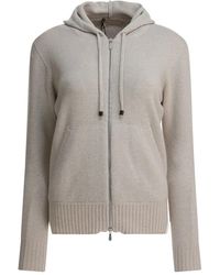 Drumohr - Cárdigan con capucha y cremallera - Lyst