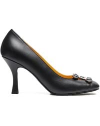 LILI CURIA - Babette Buckle-Detail Pumps - Lyst