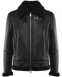 Giuliano Galiano - Chicago Leather Jacket - Lyst