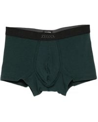 ZEGNA - Logo-Waistband Briefs - Lyst